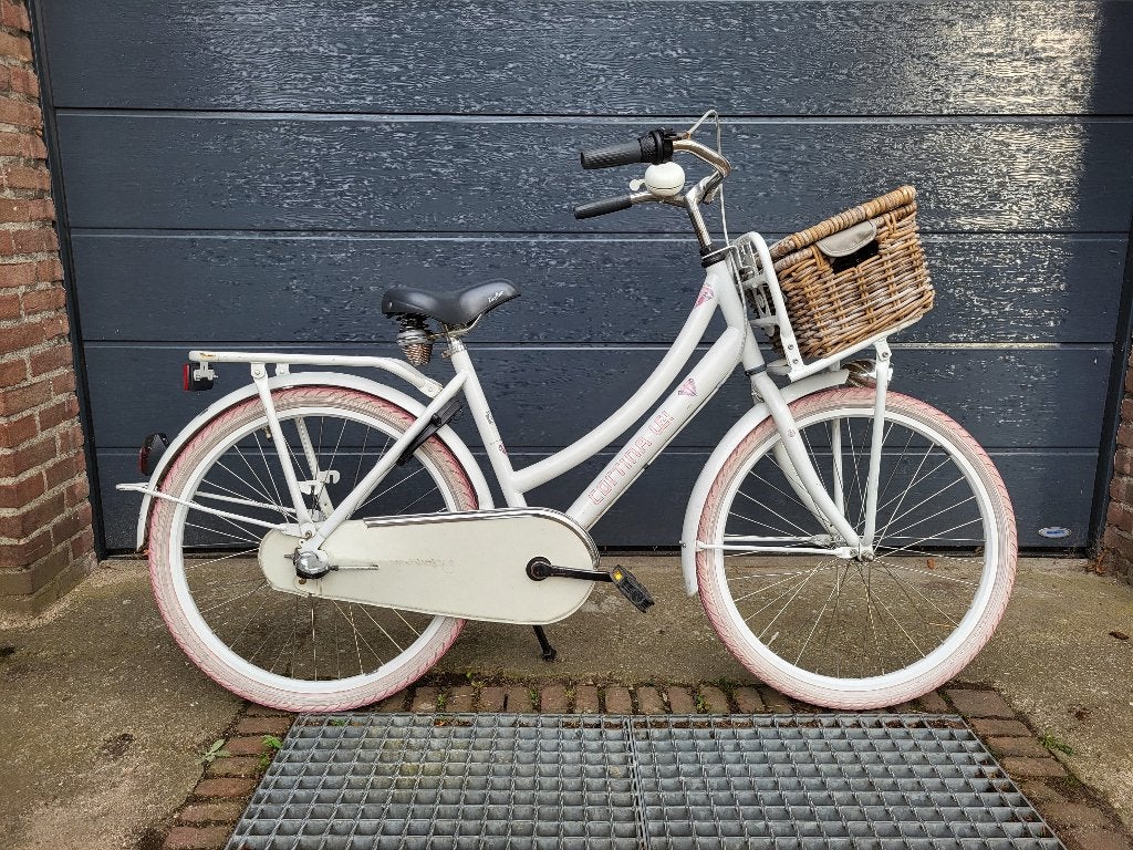 Witte Cortina U4 Transport Mini, meisjes fiets, 24 inch, Fietsen en Brommers, Fietsen | Meisjes, Ophalen, Versnellingen, Cortina