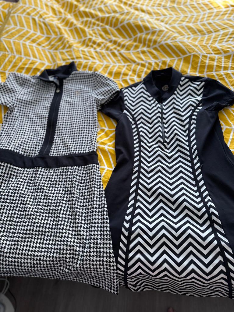 Par 69 Golfjurkjes - Maat M en L - Zo goed als nieuw, Kleding | Dames, Zwart, Overige typen, Zo goed als nieuw, Ophalen
