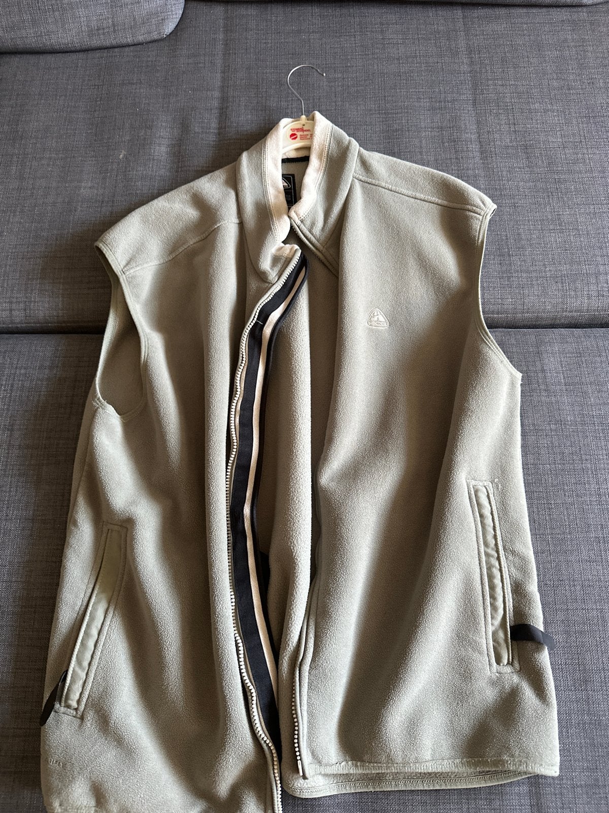 Nike ACG Therma-Fit Fleece Vest XXL, Ophalen of Verzenden, Gedragen, Overige maten, Grijs