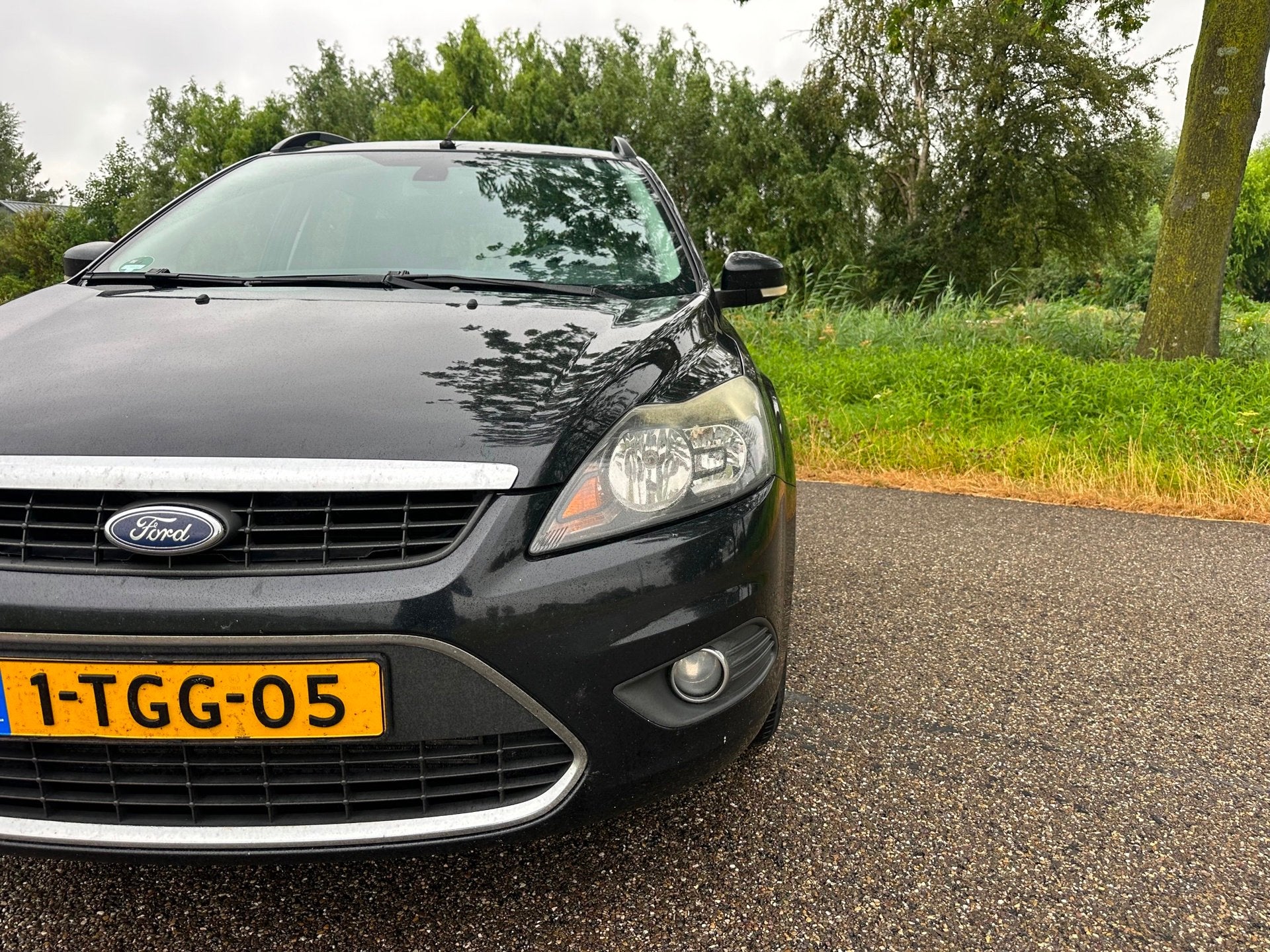 Ford Focus Wagon 1.6 TDCi Titanium|clima ijskoud|rijdt perfe, Euro 5, Stof, Gebruikt, Zwart