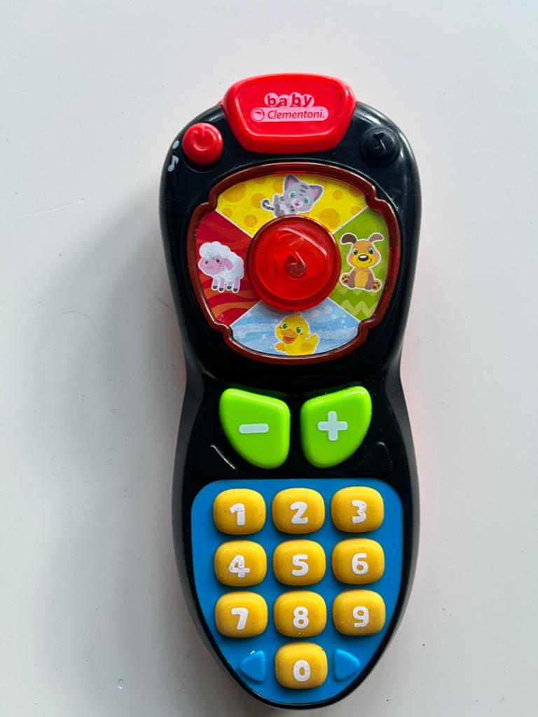 Babyspeelgoed telefoon merk Clementoni, Ophalen, Gebruikt, Jongen of Meisje