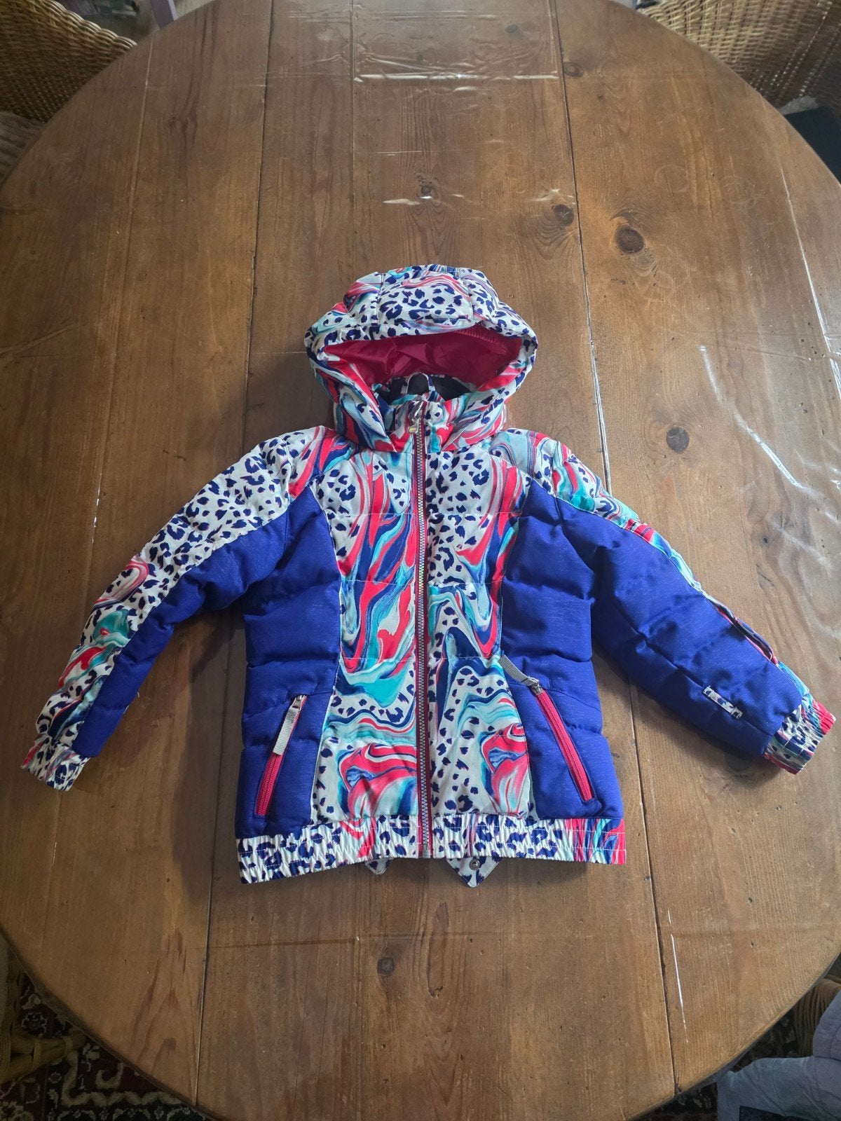 Spyder ski-jas voor meisjes, maat 7, Kinderen en Baby's, Kinderkleding | Overige, Zo goed als nieuw, Meisje, Ophalen of Verzenden
