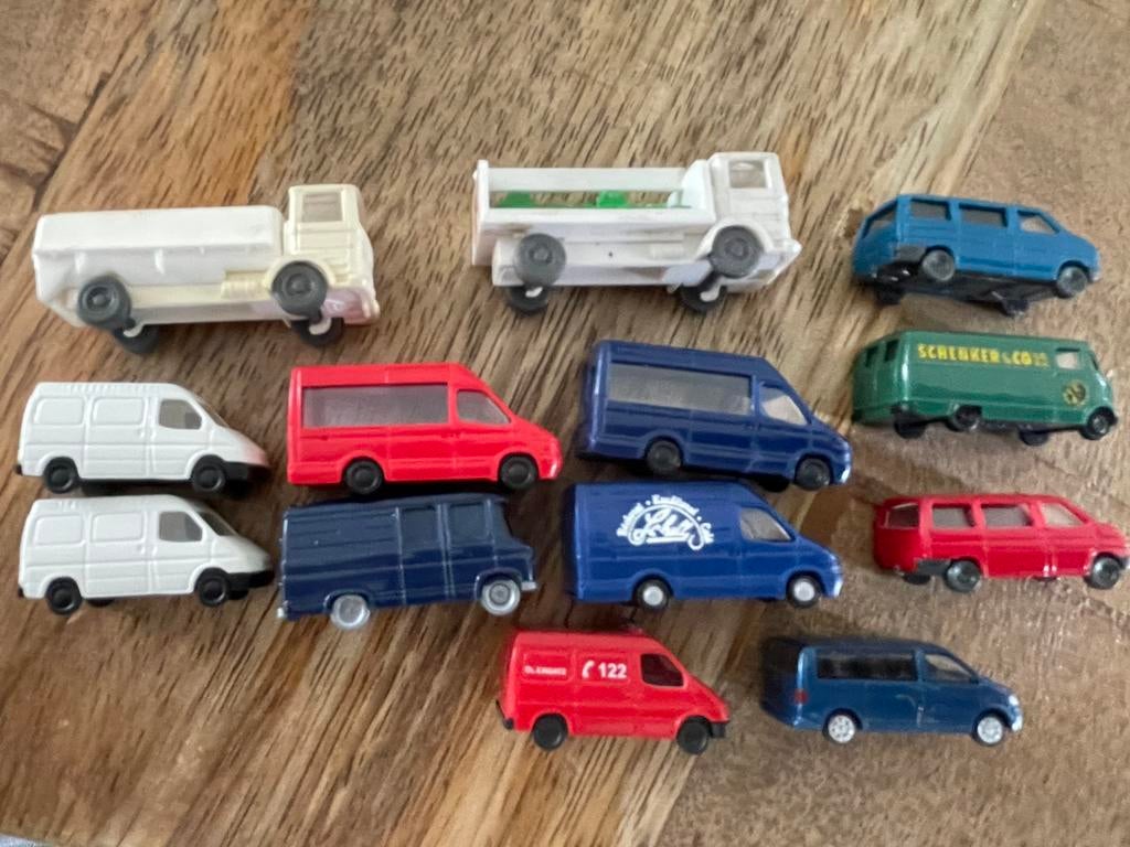 Diverse n spoor auto’s set 1, Hobby en Vrije tijd, Modeltreinen | N-Spoor, Verzenden, Zo goed als nieuw, Gelijkstroom of Wisselstroom