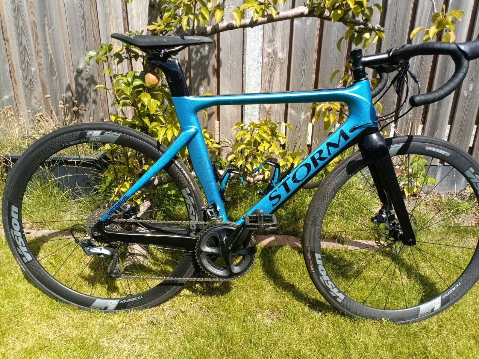 Storm Vendaval Racefiets - Ultegra Schijfremmen-groepset, Fietsen en Brommers, Carbon, Zo goed als nieuw, Meer dan 20 versnellingen