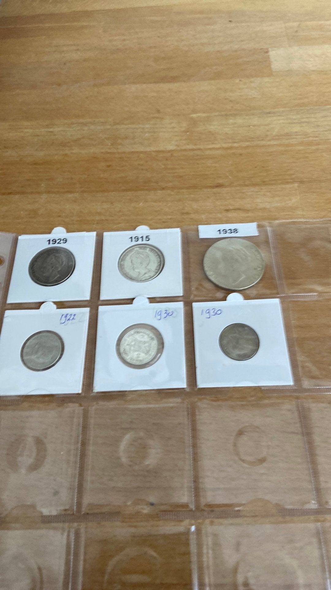 Verzameling munten Wilhelmina,W 2,W 3, Ophalen of Verzenden, Nederland, Munten