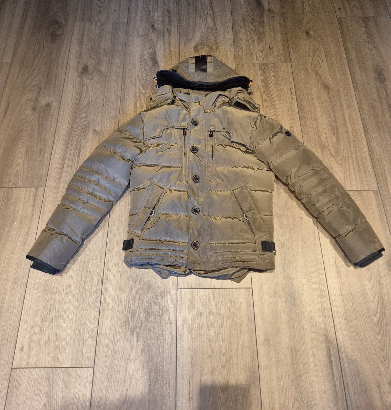 Wellensteyn Winterjas Heren, Wellensteyn, Ophalen of Verzenden, Zo goed als nieuw, Groen