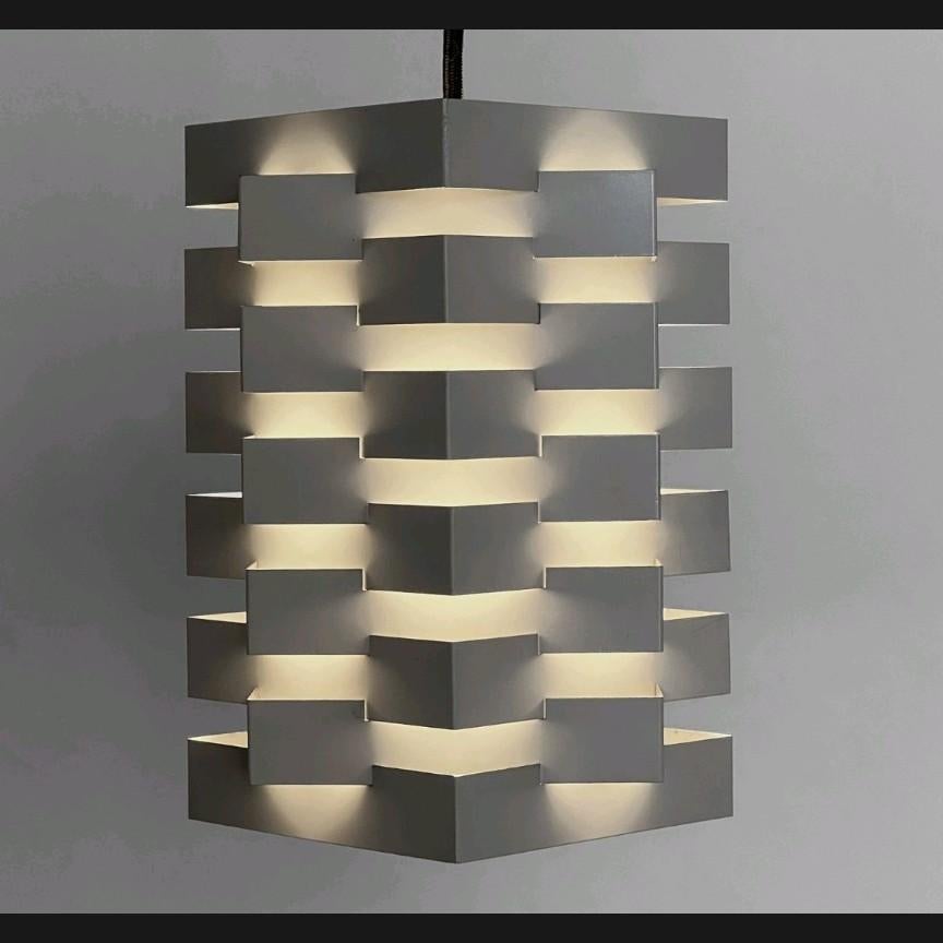 Nordisk Solar Oktav Hanglamp | Deens Design 1961 | Esmann, Gebruikt, Nvg, Ophalen of Verzenden, Minder dan 50 cm