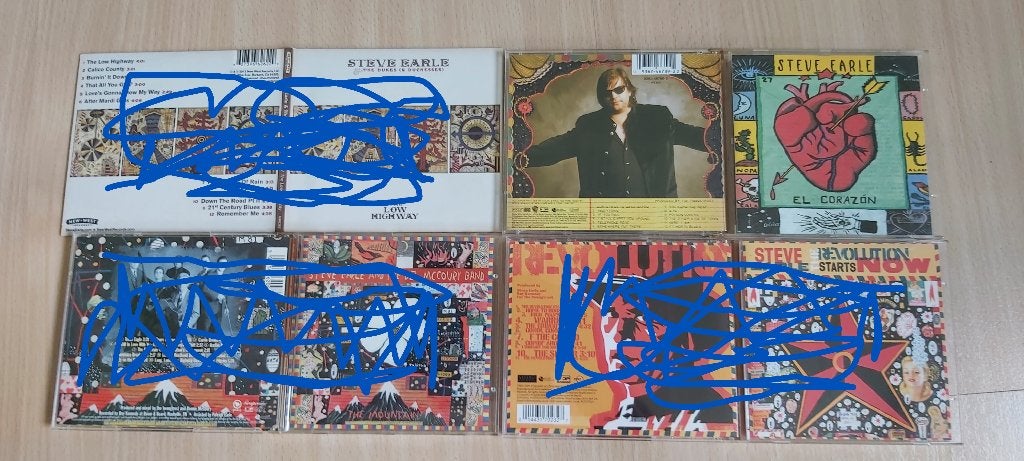 Steve Earle El Corazon CD, Ophalen of Verzenden, Zo goed als nieuw, Pop, Album