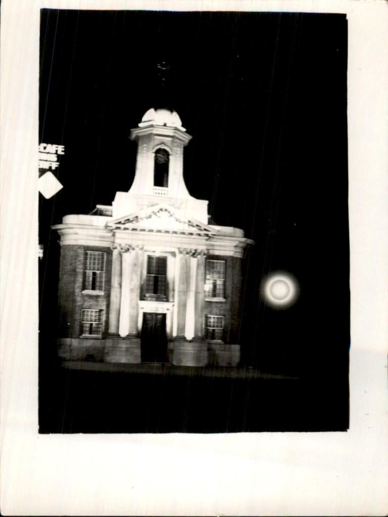 Westzaan - Kerk - Nacht, Ophalen of Verzenden, 1940 tot 1960, Gelopen, Noord-Holland