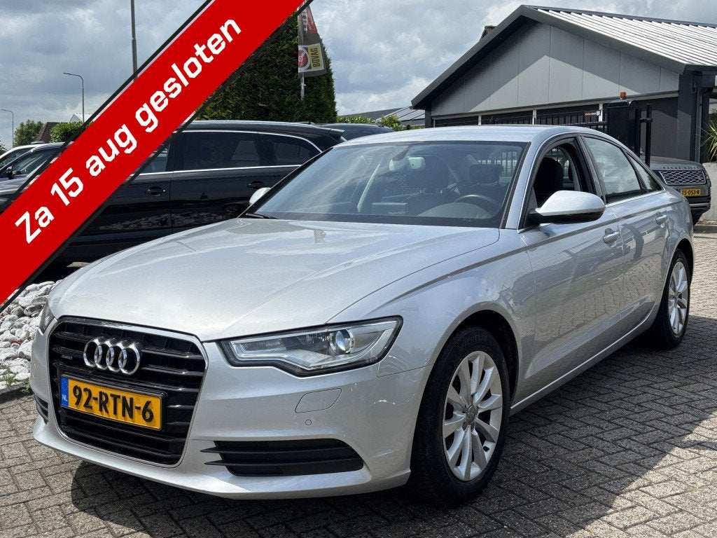 Audi A6 Limousine 2.8 FSI V6 Quattro Sedan 2011 Dealer Auto, Auto's, Audi, Gebruikt, Zwart, 2773 cc, 1655 kg
