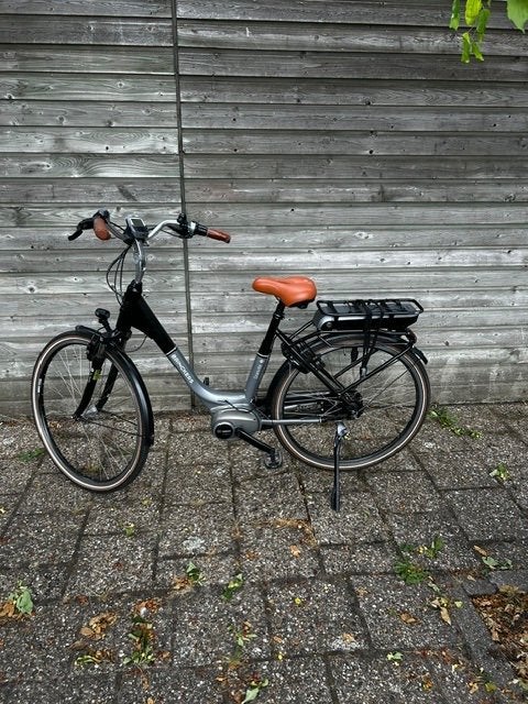 dames fiets, Ophalen, Zo goed als nieuw, 50 km per accu of meer, 55 tot 59 cm