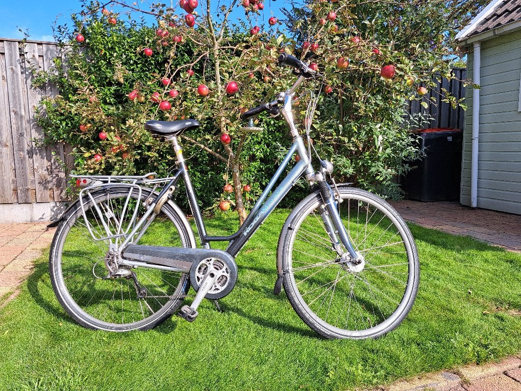 Damesfiets merk Koga framemaat 56 met derailleur, Velgrem, Versnellingen, Ophalen, Overige merken