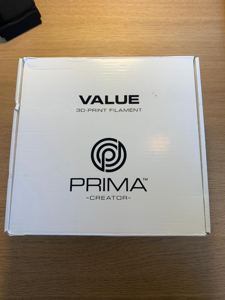 PrimaCreator PLA filament 1.75mm zwart 1KG nieuw ongeopend, Computers en Software, 3D-printerbenodigheden, Ophalen, Nieuw