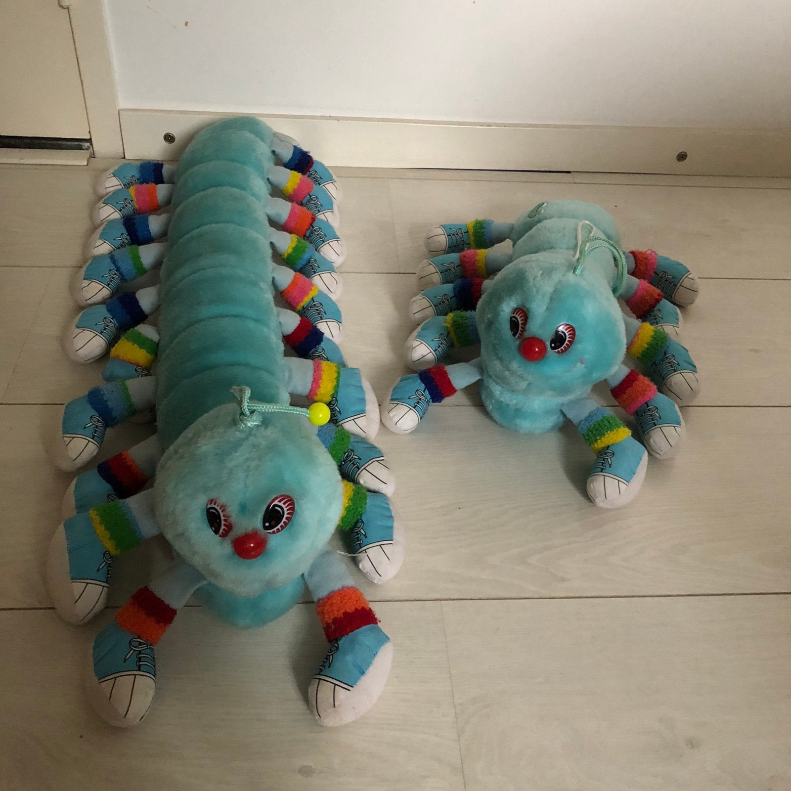 Lots-a-Legs knuffel rupsen jaren 80, Ophalen of Verzenden