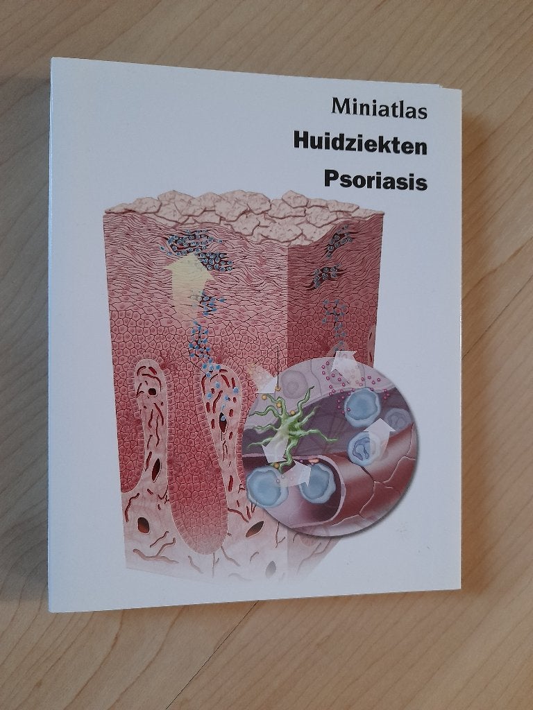 MINIATLAS HUIDZIEKTEN PSORIASIS, Ophalen of Verzenden, Zo goed als nieuw, Gezondheid en Conditie