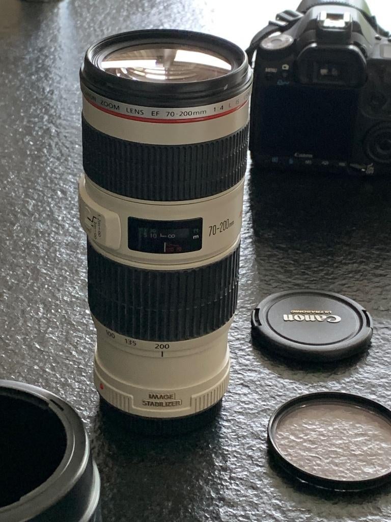 Canon telelens EF 70-200mm 1:4 L IS USM, Audio, Tv en Foto, Fotografie | Lenzen en Objectieven, Ophalen of Verzenden, Zo goed als nieuw
