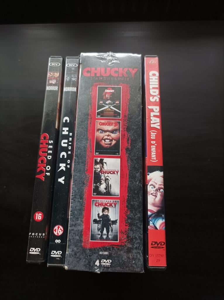 Childs Play 1 t/m 7 DVD (2,3,6,7 nieuw in box), Vanaf 16 jaar, Slasher, Boxset, Ophalen of Verzenden