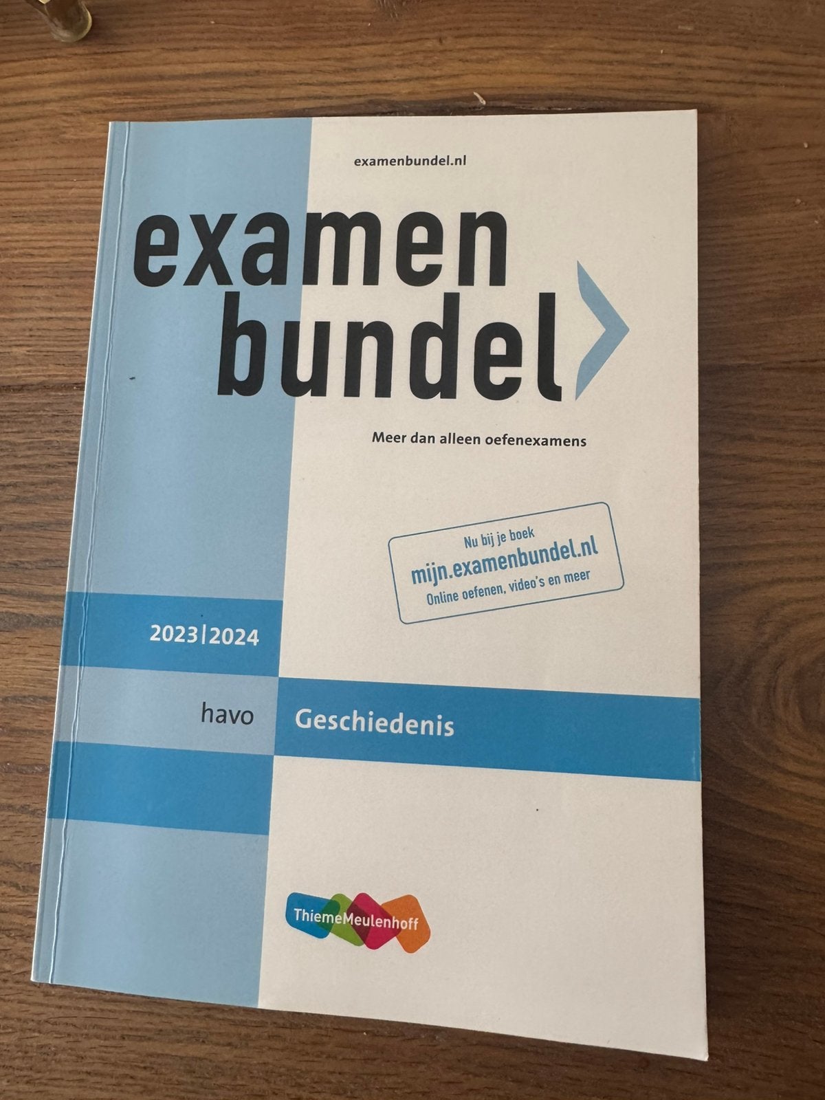 Examenbundel geschiedenis 2023-2024 havo, Ophalen of Verzenden, Zo goed als nieuw, HAVO, Geschiedenis