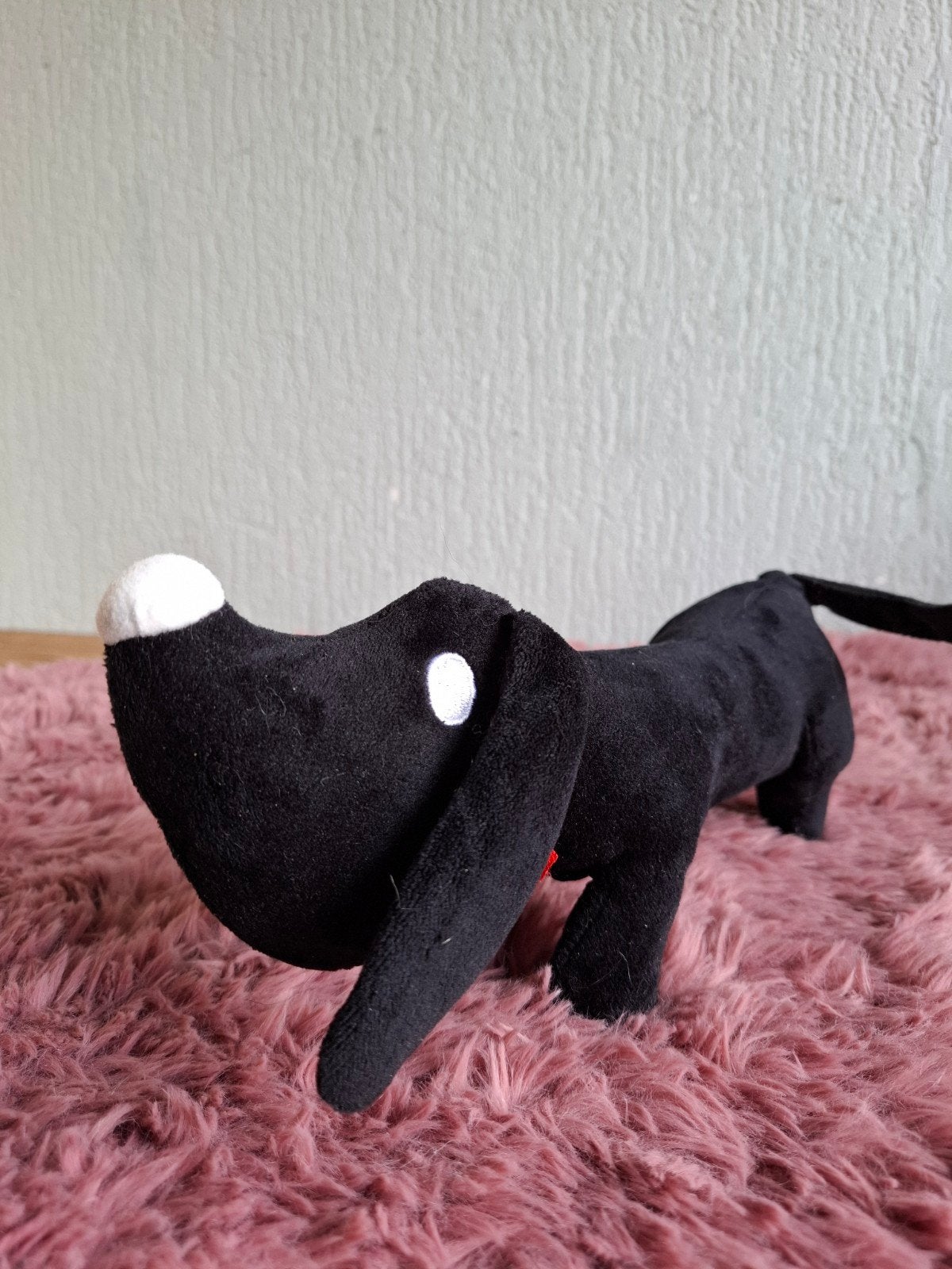 Fiep Westendorp Teckel Knuffel van Hema, Hema, Overige karakters, Zwart, Middelgroot (20 tot 80 cm)