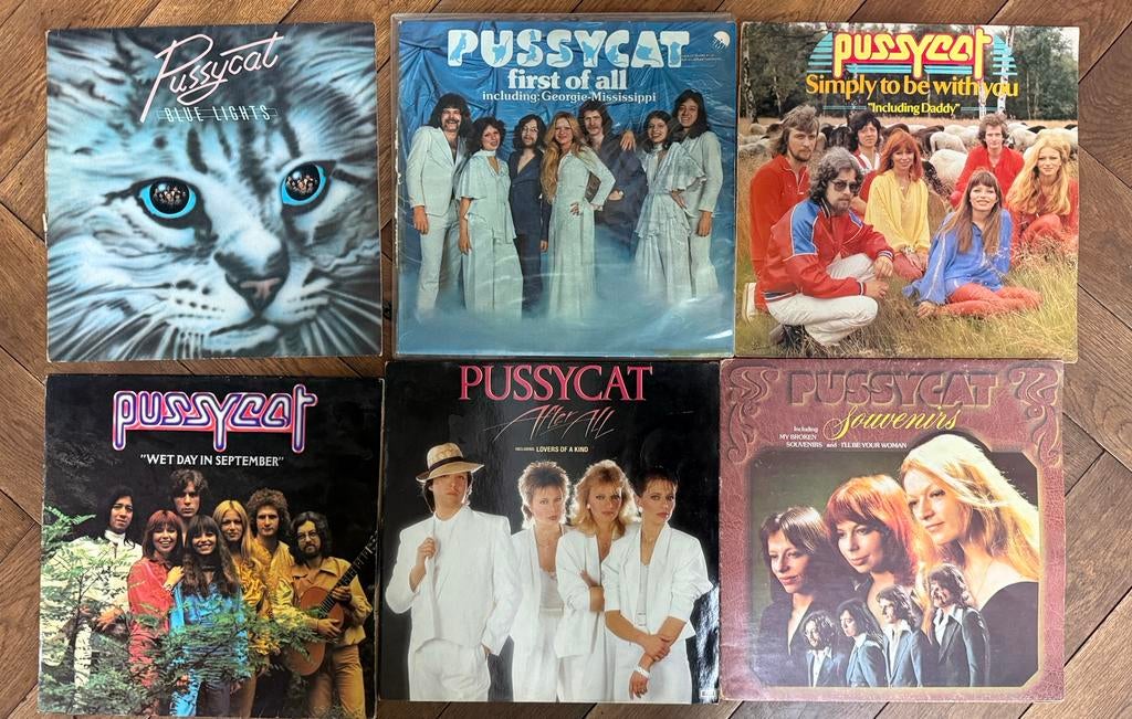 Pussycat verzameling vinyl, lp's en singles. Tony Wille, Cd's en Dvd's, Gebruikt, Single, Ophalen of Verzenden, 1970 - 1979