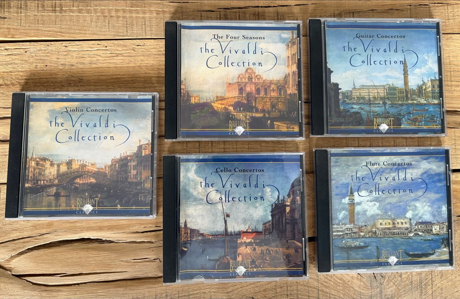 The Vivaldi Collection - 5 CD's met concerten, Ophalen, Boxset, Soloconcert, Inclusief doosje