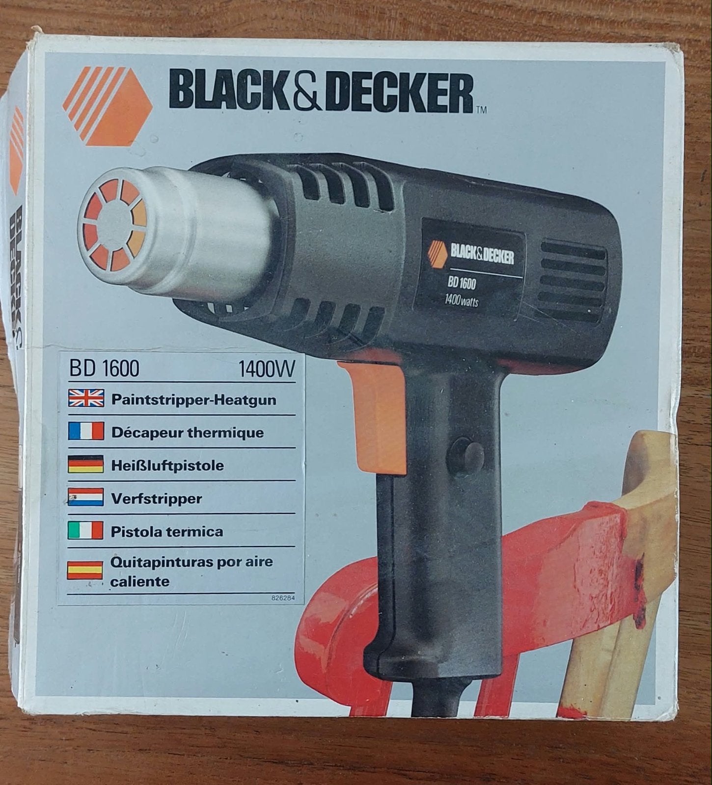 Black & Decker BD 1600 Verfstripper - Heteluchtpistool, Ophalen of Verzenden, Nieuw, Overige typen, Bosch