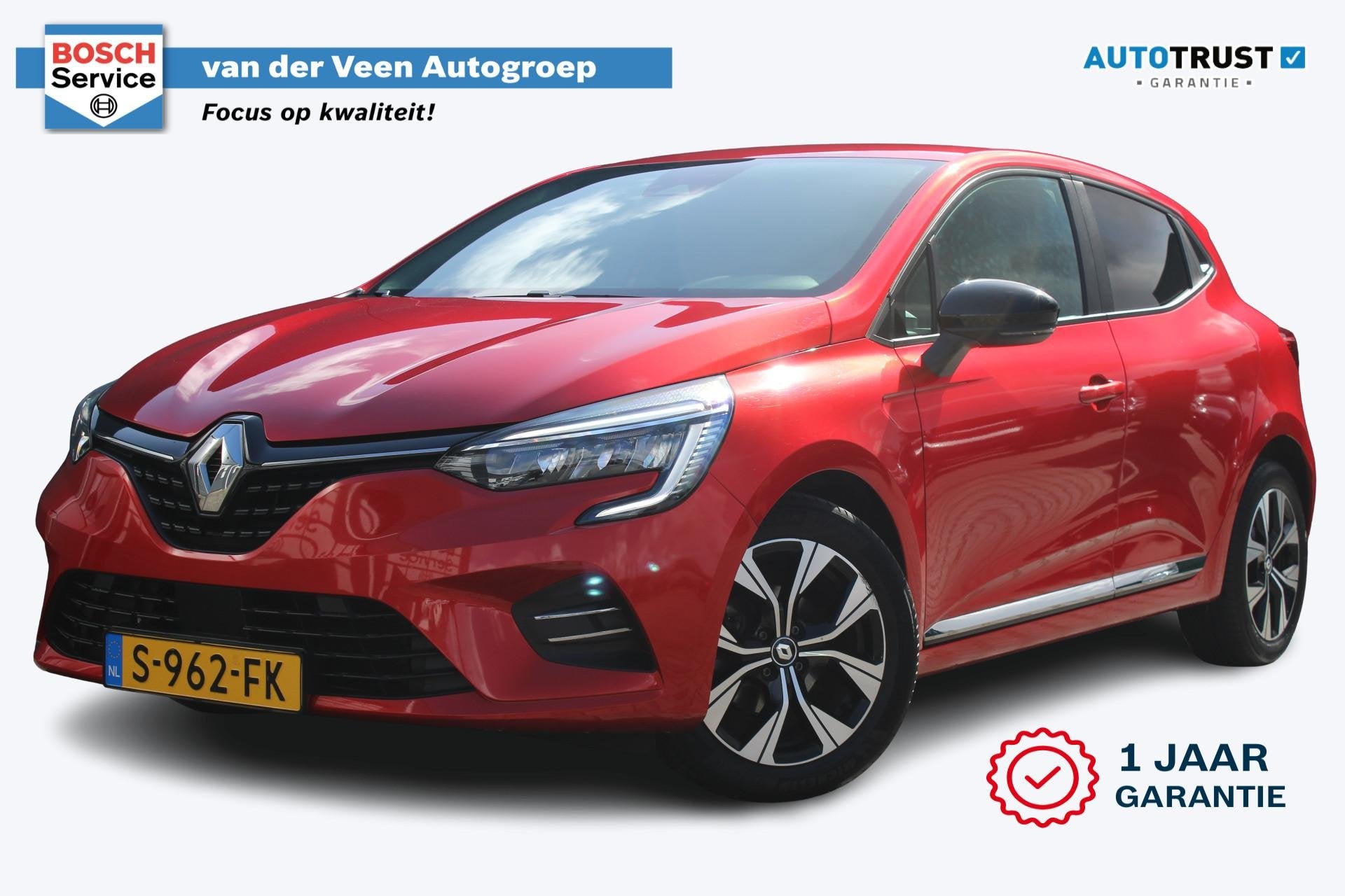 Renault Clio 1.0 TCe 90 Evolution | incl. 12 maanden garanti, Auto's, Renault, Voorwielaandrijving, Gebruikt, 580 kg, Bedrijf