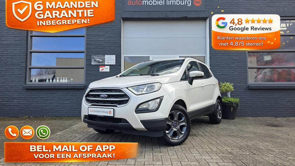 Ford EcoSport 1.0 EcoBoost Cool&Connect | 'Arctisch-wit' PAR, Auto's, Ford, Voorwielaandrijving, Gebruikt, Euro 6, Ecosport