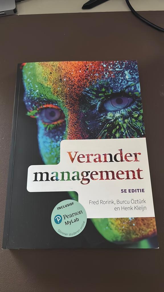 Henk Kleijn - Verandermanagement 5e Editie, Boeken, Henk Kleijn; Burcu Öztürk; Fred Rorink, Ophalen of Verzenden, Zo goed als nieuw