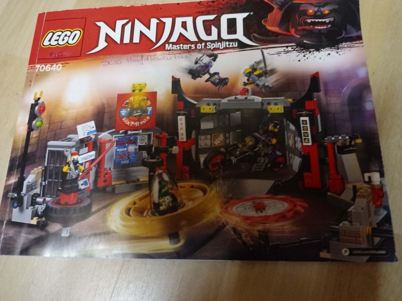 Lego Ninjago 70640 Hoofdkwartier., Ophalen of Verzenden, Zo goed als nieuw