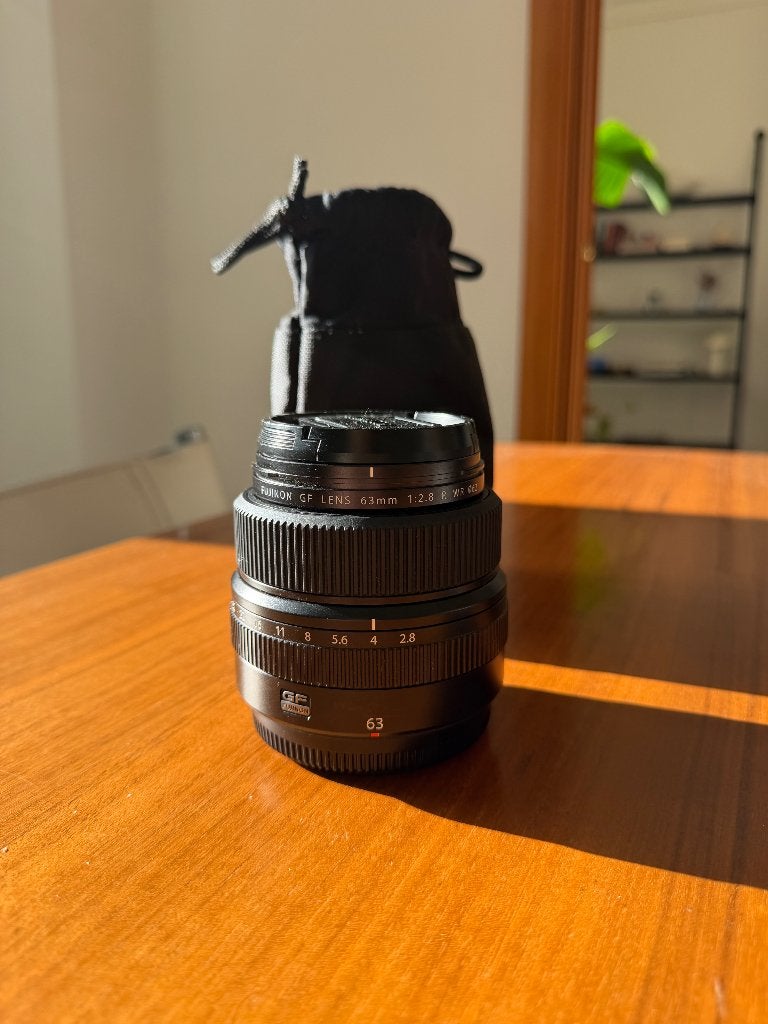 Fujifilm GF 63mm f/2.8 R WR, Ophalen of Verzenden, Zo goed als nieuw, Fujifilm, Standaardlens