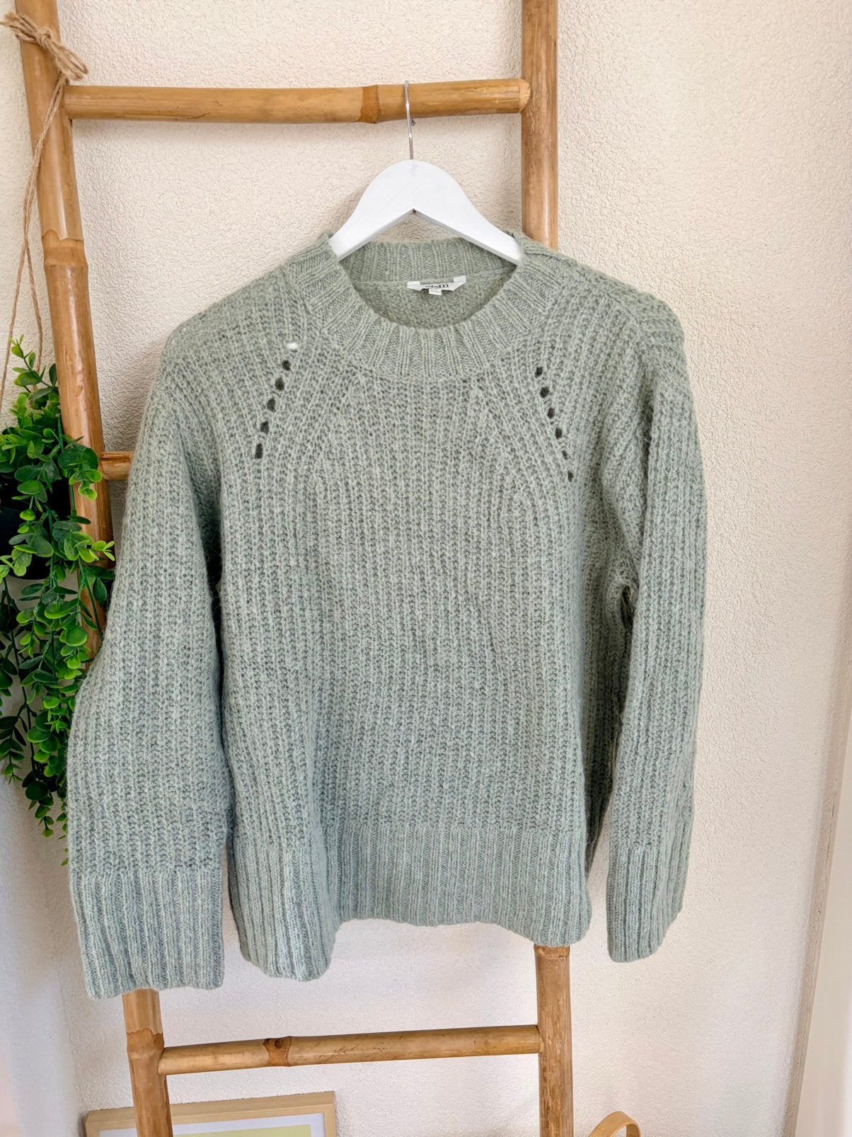 mbyM wollen trui maat S/M, Kleding | Dames, Ophalen of Verzenden, Zo goed als nieuw, Maat 38/40 (M), Groen