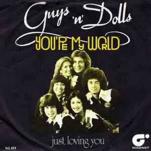 Guys 'n' Dolls – You're My World / Single 7 / NM / 6-8, Ophalen of Verzenden, Zo goed als nieuw, Pop