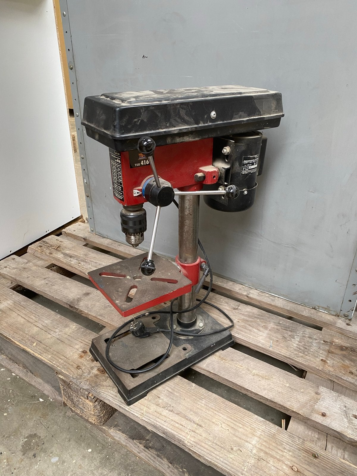 Kolomboor Topcraft TSB 416 - Hoogte 620mm, Doe-het-zelf en Verbouw, Ophalen, Gebruikt, 400 tot 600 watt, Kolomboormachine