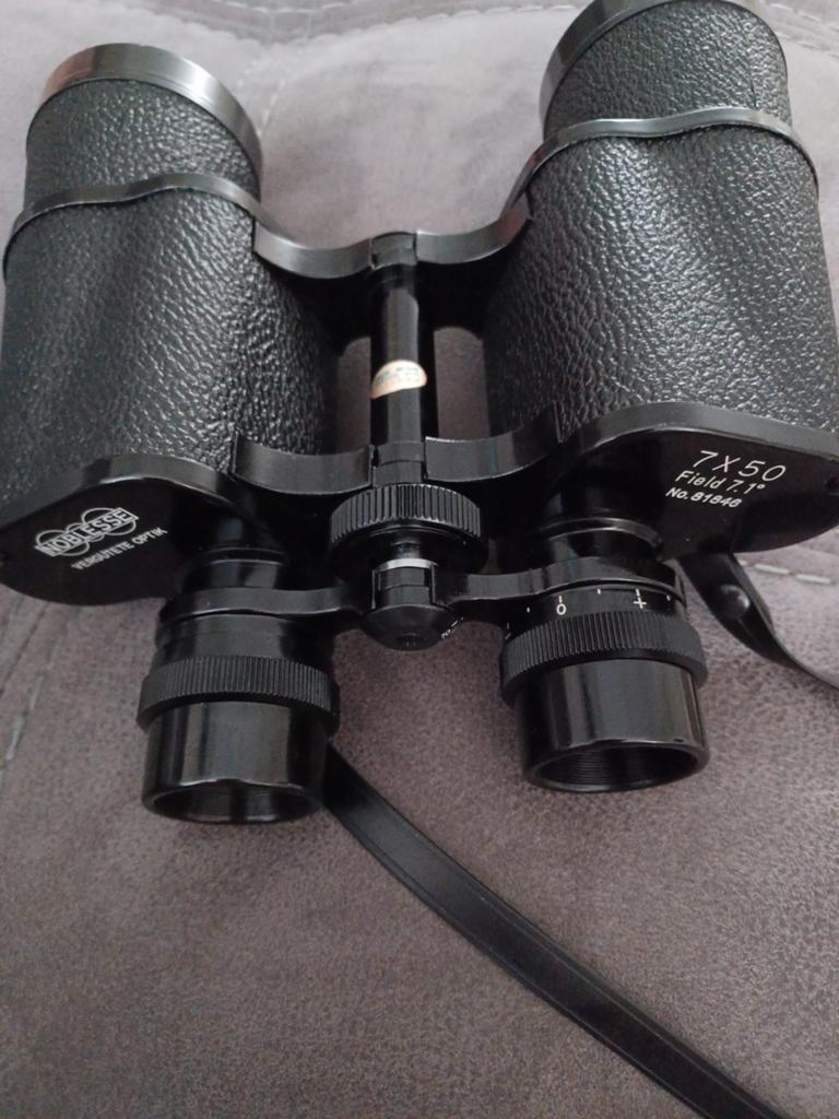 Noblesse Verrekijker 7x50 Field 7.1 - Vintage Optiek, Ophalen, Gebruikt, Minder dan 8x, Porro (met knik)