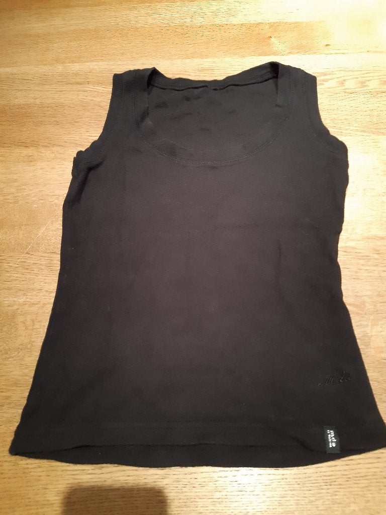 hemd top zwart, Kleding | Dames, Zwart, Ophalen of Verzenden, Zo goed als nieuw, Maat 36 (S)