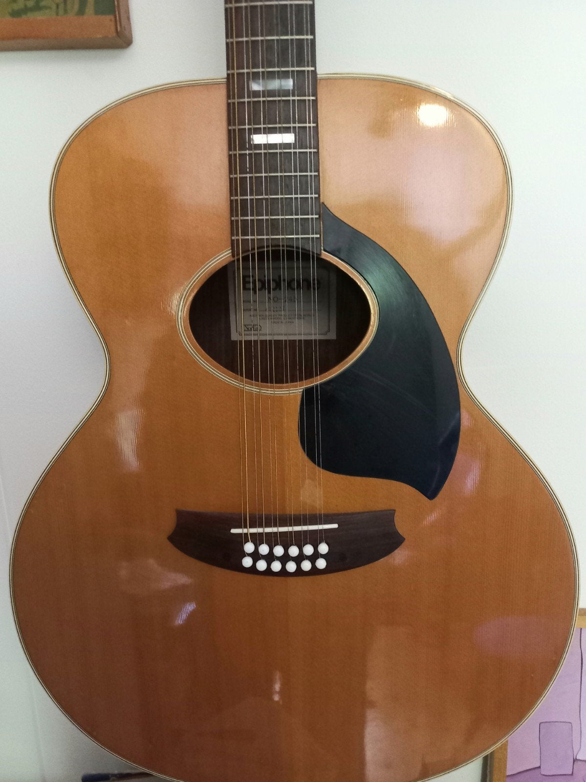 Epiphone Japan NO-245 vintage., Muziek en Instrumenten, Snaarinstrumenten | Gitaren | Akoestisch, Ophalen, Gebruikt, Western- of Steelstringgitaar
