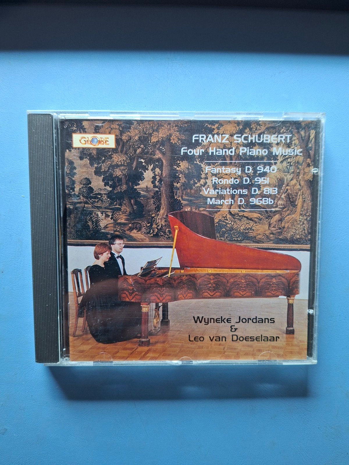 Franz Schubert - Four Hand Piano Music CD - Jordans, D, Schubert, Inclusief doosje, Ophalen of Verzenden, Zo goed als nieuw