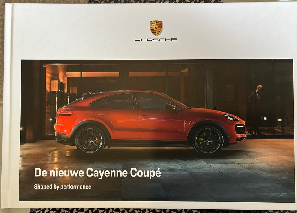 Originele brochure de nieuwe Porsche Cayenne Coupé brochure, Ophalen of Verzenden, Nieuw, Porsche