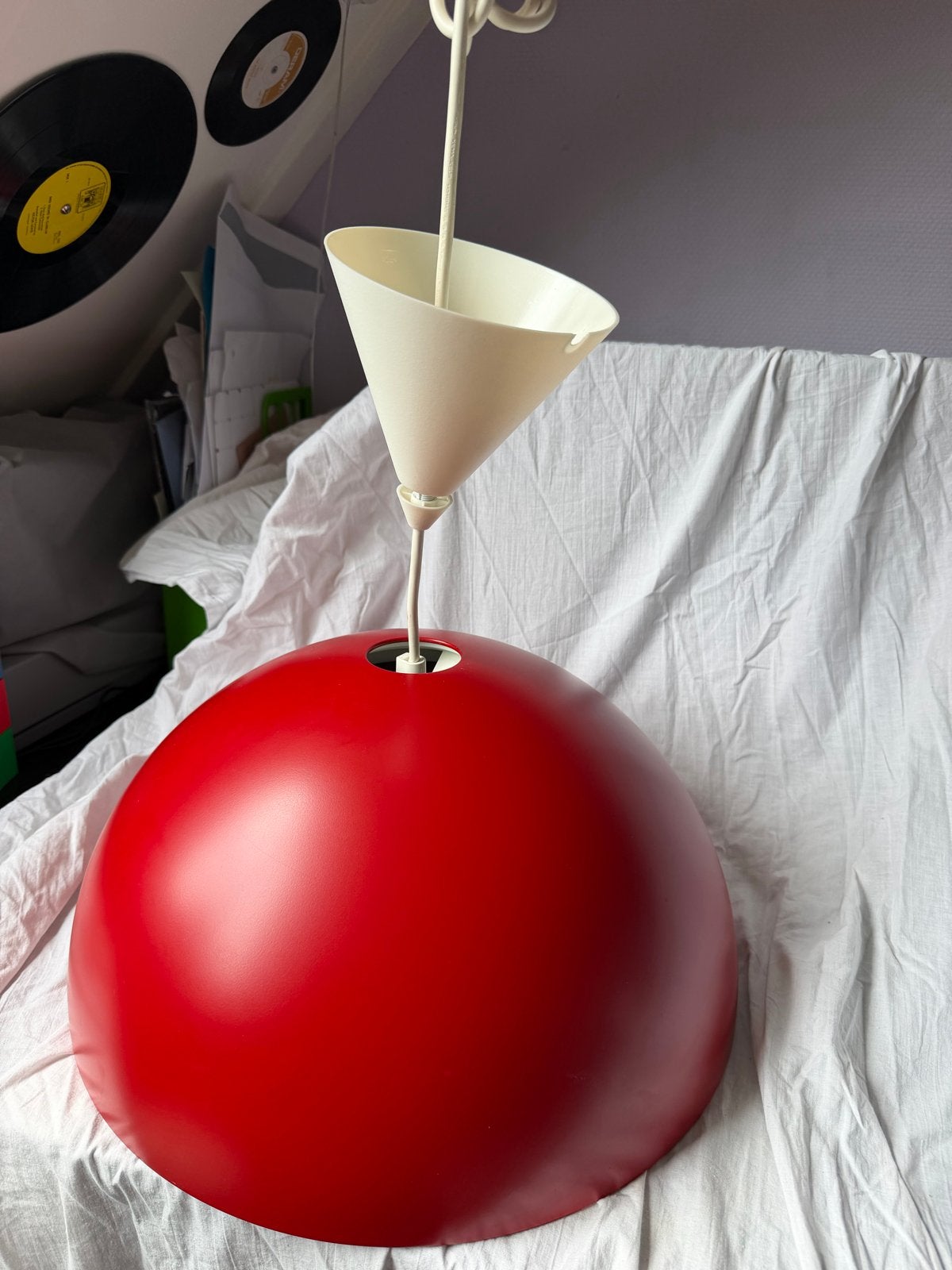 IKEA brasa hanglamp, Ophalen, Zo goed als nieuw, Metaal, E27 (groot)