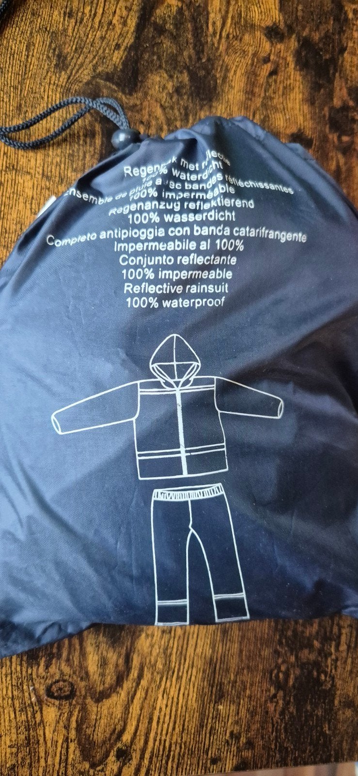 regenpak 130 140, Ophalen of Verzenden, Zo goed als nieuw, Regenpak, Kinderen
