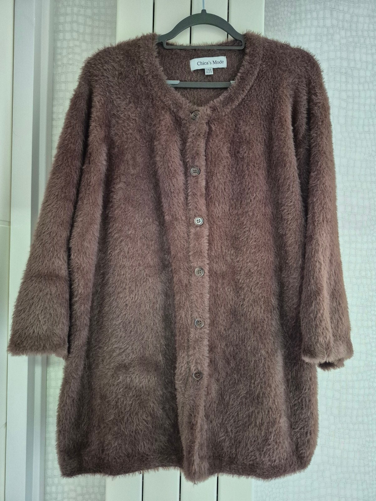Heerlijk Zacht Bruin Vest van Chica's Mode - One Size, Kleding | Dames, Bruin, Trui of Vest, Ophalen of Verzenden, Nieuw