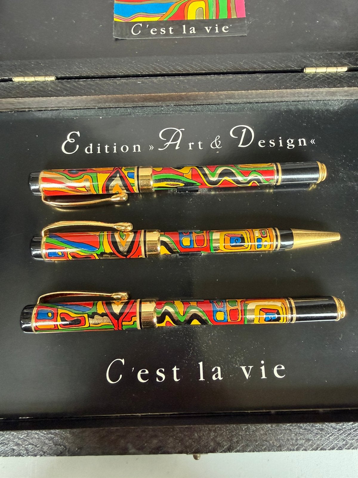"C'est la vie" schrijfsysteemset uit de Edition Art & Design, Ophalen, Zo goed als nieuw, Vulpen, Overige merken