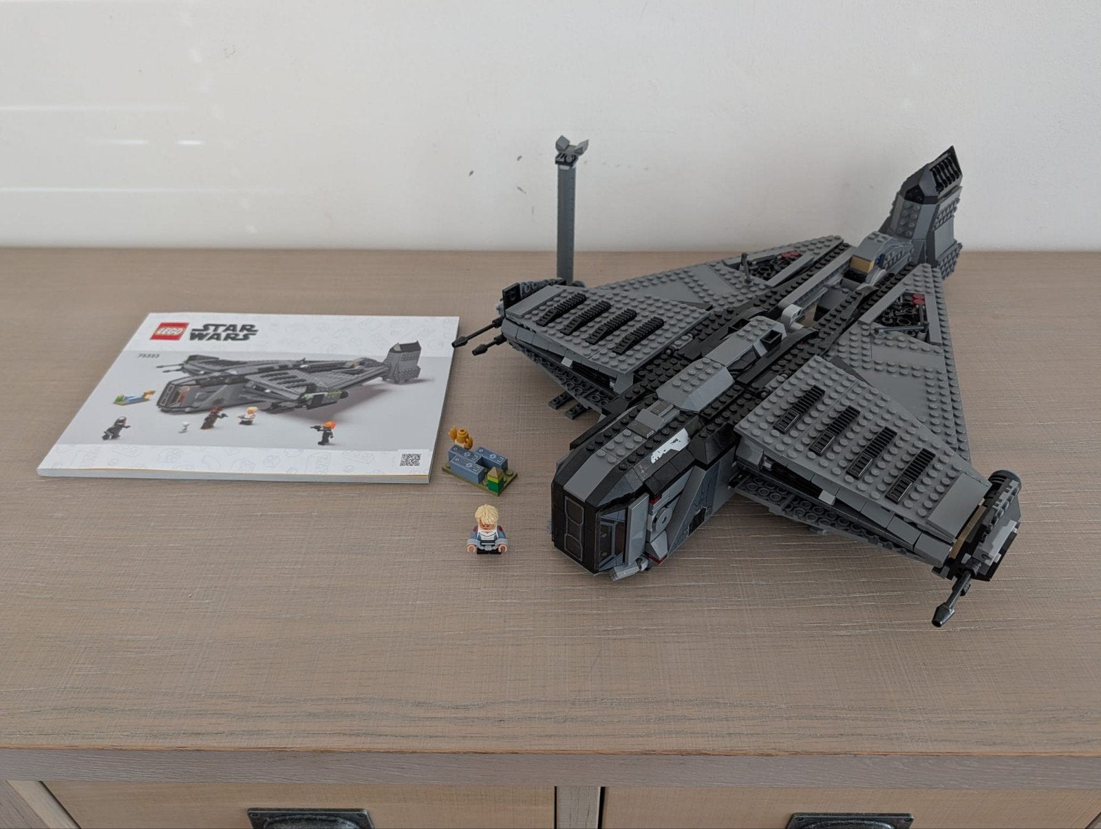 LEGO Star Wars 75323 The Justifier + minifiguur+ boekje, Kinderen en Baby's, Inclusief instructies, Star Wars, Lego, Ophalen of Verzenden
