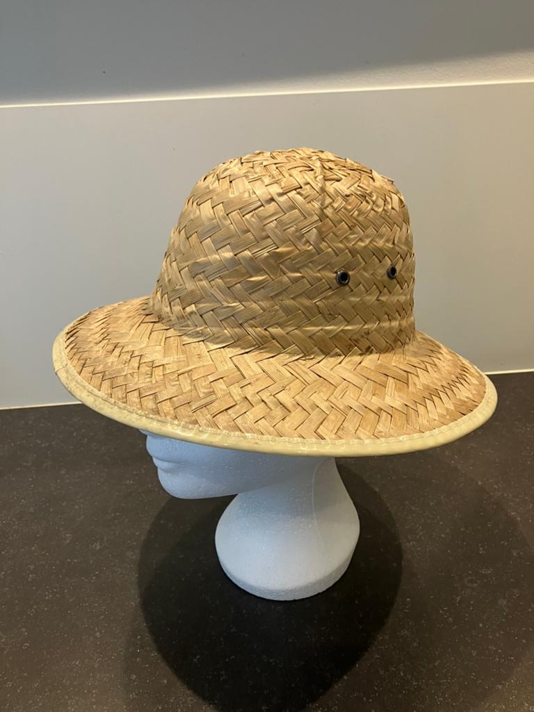 Strohoed, model tropenhelm, Kleding | Heren, Hoeden en Petten, Ophalen of Verzenden, Nieuw, 58 of 59 cm (L, 7¼ of ⅜ inch), Hoed