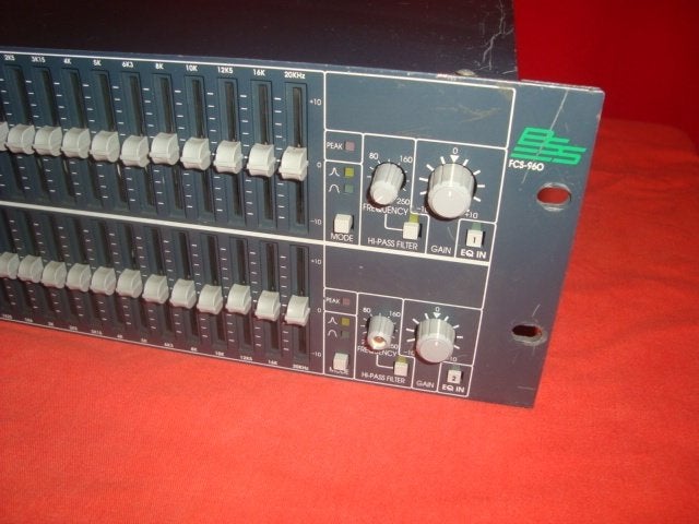 Gebruikt: BSS Opal FCS 960 equalizer, 20260447, Mteurope@outlook.com, BSS, MTE, Gebruikt