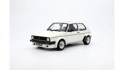 Volkswagen Golf GTI Mk1 ABT Alpine White 1982 - 1:18 - OttO, OttOMobile, Rue de L' Ecusson 2, 56120 Josselin France, Nieuw, Ophalen of Verzenden