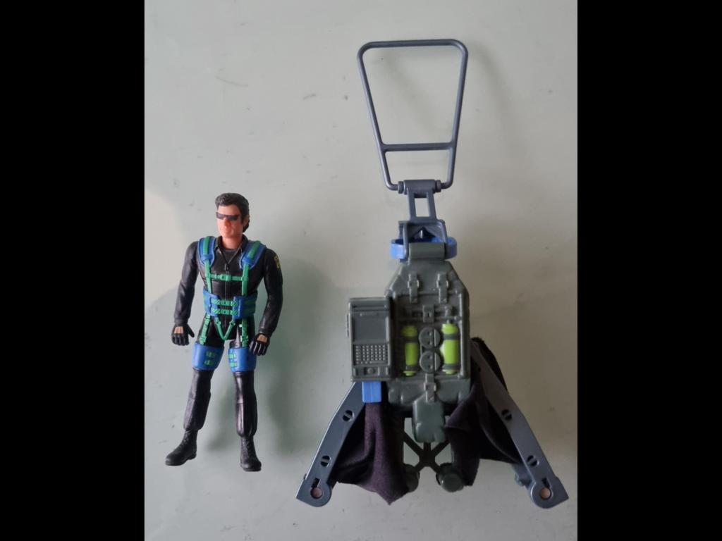 Jurassic park: the lost world glider pack met Ian Malcolm, Kinderen en Baby's, Speelgoed | Actiefiguren, Ophalen of Verzenden