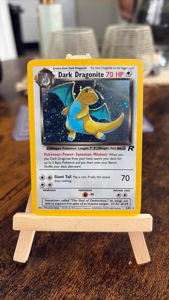 Dark dragonite R, Ophalen of Verzenden, Zo goed als nieuw
