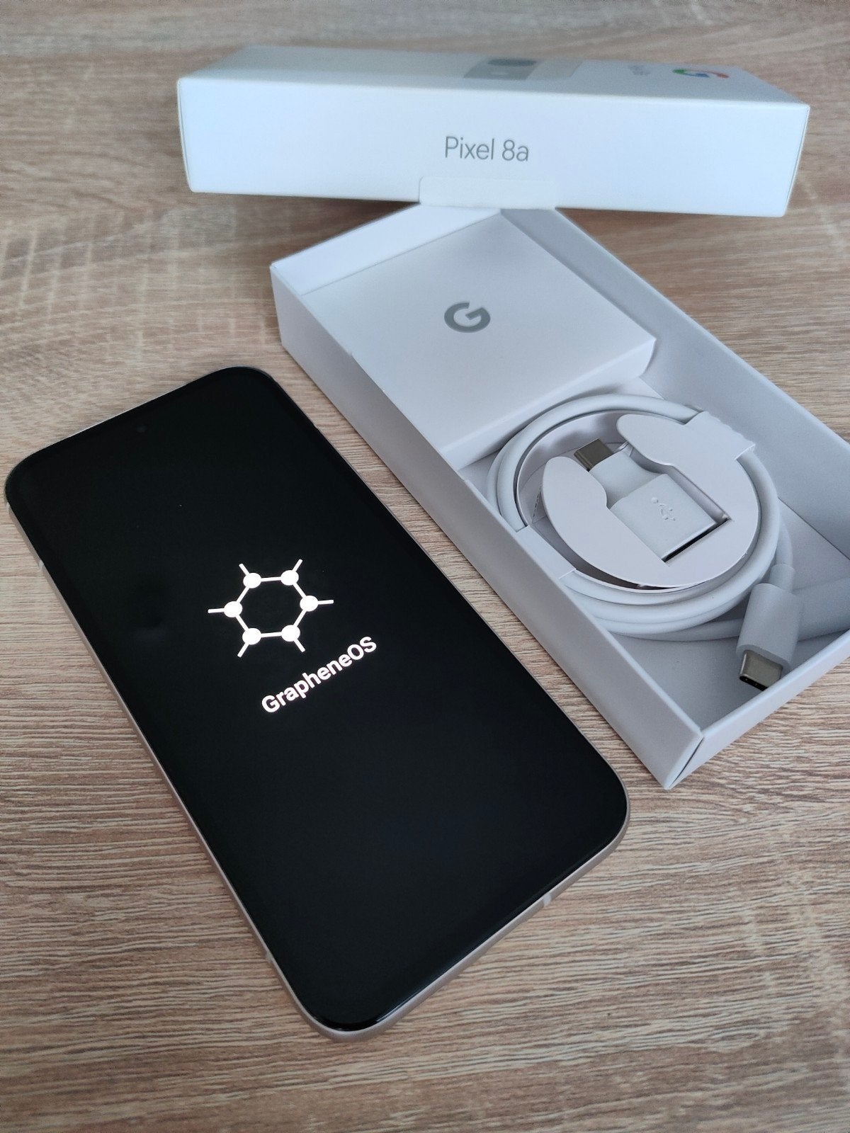Google Pixel 8a 128GB met GrapheneOS of Android, Ophalen of Verzenden